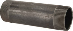 B&K Mueller - Schedule 40, 2" Diam x 7" Long Steel Black Pipe Nipple - Threaded - Makers Industrial Supply