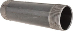 B&K Mueller - Schedule 40, 2" Diam x 8" Long Steel Black Pipe Nipple - Threaded - Makers Industrial Supply