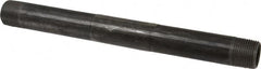 B&K Mueller - Schedule 40, 3/4" Diam x 10" Long Steel Black Pipe Nipple - Threaded - Makers Industrial Supply