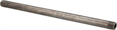 B&K Mueller - Schedule 40, 3/8" Diam x 12" Long Steel Black Pipe Nipple - Threaded - Makers Industrial Supply