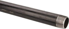 B&K Mueller - Schedule 40, 1-1/4" Diam x 24" Long Steel Black Pipe Nipple - Threaded - Makers Industrial Supply