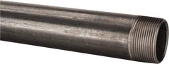 B&K Mueller - Schedule 40, 1-1/2" Diam x 30" Long Steel Black Pipe Nipple - Threaded - Makers Industrial Supply