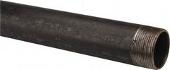 B&K Mueller - Schedule 40, 1-1/2" Diam x 36" Long Steel Black Pipe Nipple - Threaded - Makers Industrial Supply