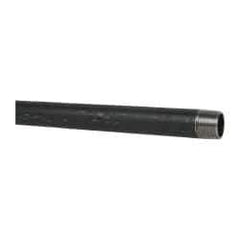 B&K Mueller - Schedule 40, 3/4" Diam x 48" Long Steel Black Pipe Nipple - Threaded - Makers Industrial Supply