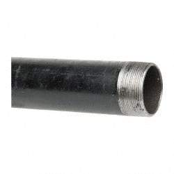 B&K Mueller - Schedule 40, 2" Diam x 48" Long Steel Black Pipe Nipple - Threaded - Makers Industrial Supply