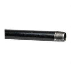 B&K Mueller - Schedule 40, 1/2" Diam x 60" Long Steel Black Pipe Nipple - Threaded - Makers Industrial Supply