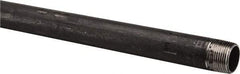 B&K Mueller - Schedule 40, 3/4" Diam x 60" Long Steel Black Pipe Nipple - Threaded - Makers Industrial Supply