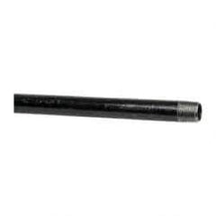 B&K Mueller - Schedule 40, 1/2" Diam x 72" Long Steel Black Pipe Nipple - Threaded - Makers Industrial Supply