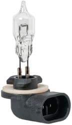 Value Collection - 12 Volt, Halogen Auxiliary Automotive Miniature Lamp - 49.92 Watt, Clear - Makers Industrial Supply