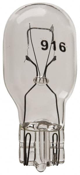 Value Collection - 12 Volt, Side Marker Automotive Miniature Lamp - 2 Watt, Clear - Makers Industrial Supply