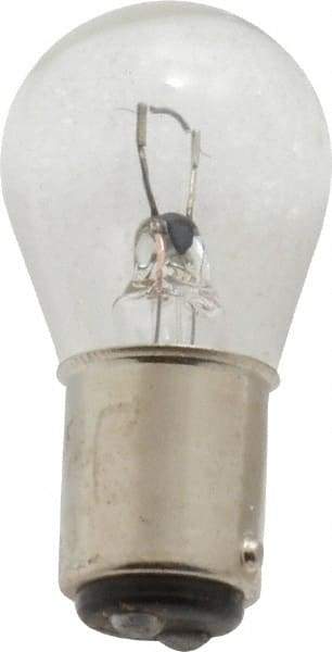 Value Collection - 12 Volt, Stop & Flasher Automotive Miniature Lamp - 23.04 Watt, Clear - Makers Industrial Supply