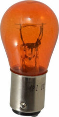 Value Collection - 12 Volt, Park & Signal Automotive Miniature Lamp - 26.88/8.26 Watt, Amber - Makers Industrial Supply