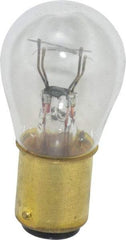 Value Collection - 12 Volt, Stop & Tail Automotive Miniature Lamp - 26.88/6.86 Watt, Clear - Makers Industrial Supply