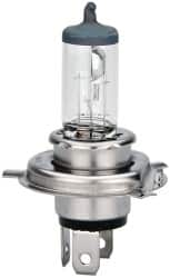 Value Collection - 12 Volt, Halogen Headlight Bulb H4 Automotive Miniature Lamp - 60/55 Watt, Clear - Makers Industrial Supply