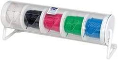 Alpha Wire - 22 AWG, 7 Strand, 500' OAL, Hook Up Wire - Black, Blue, Green, Red & White PVC Jacket, 0.064" Diam - Makers Industrial Supply