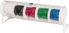 Alpha Wire - 24 AWG, 7 Strand, 500' OAL, Hook Up Wire - Black, Blue, Green, Red & White PVC Jacket, 0.059" Diam - Makers Industrial Supply