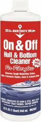 CRC - Water-Based Solution Hull and Bottom Cleaner - 32 Ounce Bottle, 32° F Freezing Point - Makers Industrial Supply