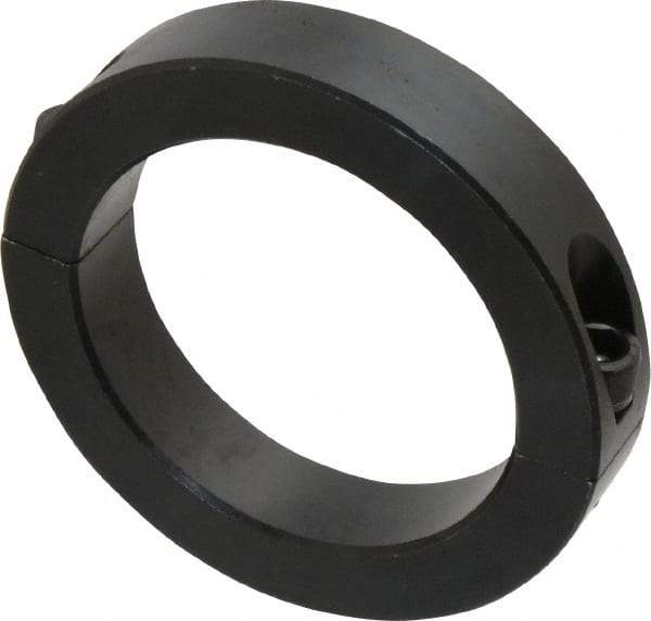 Climax Metal Products - 3-1/4" Bore, Steel, Two Piece Clamp Collar - 4-1/2" Outside Diam, 7/8" Wide - Makers Industrial Supply