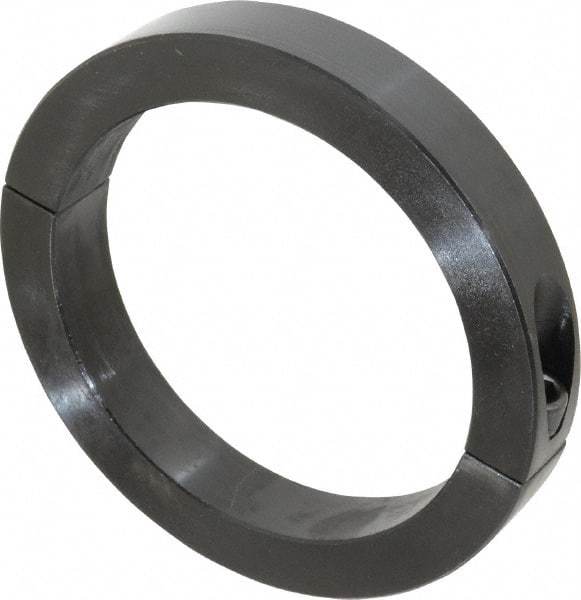 Climax Metal Products - 4-1/4" Bore, Steel, Two Piece Clamp Collar - 5-1/2" Outside Diam, 7/8" Wide - Makers Industrial Supply