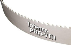 Starrett - 3 to 4 TPI, 12' 6" Long x 1-1/4" Wide x 0.042" Thick, Welded Band Saw Blade - Bi-Metal, Toothed Edge, Modified Tooth Set, Contour Cutting - Makers Industrial Supply