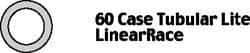 Thomson Industries - 2" Diam, 2' Long, Steel Tubular Round Linear Shafting - 58-63C Hardness, 0.062 Tolerance - Makers Industrial Supply