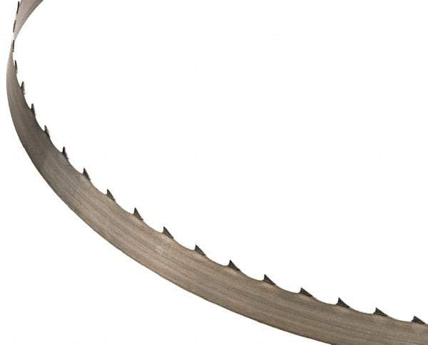 Starrett - 3/8" x 250' x 0.032" Carbon Steel Band Saw Blade Coil Stock - 3 TPI, Toothed Edge, Hook Form, Modified Raker Set, Flexible Back, Positive Angle, Constant Pitch, Contour Cutting - Makers Industrial Supply