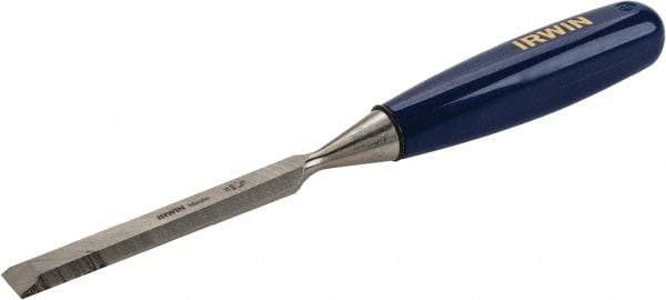 Irwin - 10-3/4" OAL x 5/8" Blade Width Wood Chisel - Polypropylene Handle - Makers Industrial Supply