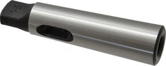 Jacobs - MT1 Inside Morse Taper, MT3 Outside Morse Taper, Standard Reducing Sleeve - Soft with Hardened Tang, 1/4" Projection, 98.55mm OAL - Exact Industrial Supply
