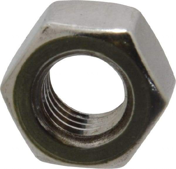 Value Collection - M8x1.25 Metric Coarse Stainless Steel Right Hand Heavy Hex Nut - 13mm Across Flats, 8mm High, Uncoated - Makers Industrial Supply