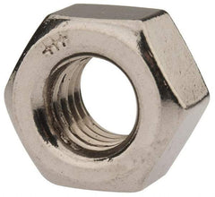 Value Collection - M10x1.50 Metric Coarse Stainless Steel Right Hand Heavy Hex Nut - 17mm Across Flats, 10mm High, Uncoated - Makers Industrial Supply