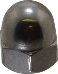 Value Collection - M8x1.25 Metric Coarse, 13mm Width Across Flats, Uncoated, Stainless Steel Acorn Nut - 15mm Overall Height, Austenitic A2, DIN 1587 - Makers Industrial Supply