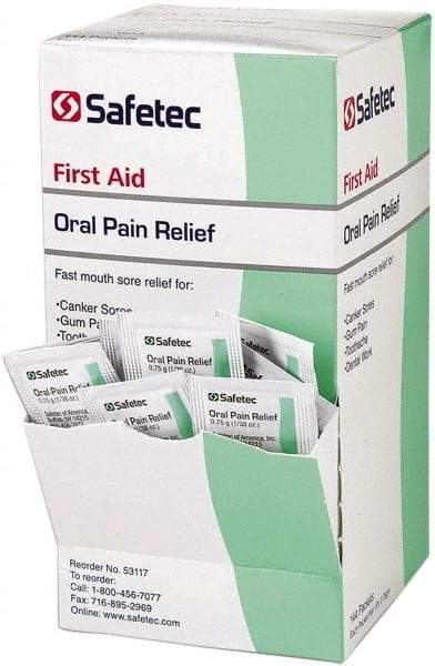 Medique - Safetec Gel - Oral Pain Relief - Makers Industrial Supply