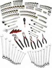 Blackhawk by Proto - 205 Piece 1/4, 3/8 & 1/2" Drive Master Tool Set - Tools Only - Makers Industrial Supply