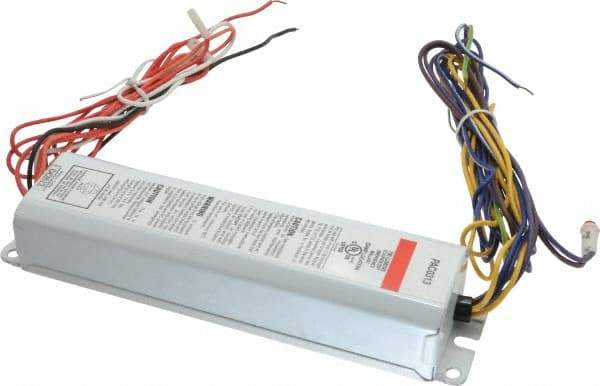 Mule - 2 Lamp, 120-277 Volt, T8, T10, T12 Fluorescent Emergency Ballast - 0 to 39 Watt, 600 to 700 Lumens, 90 min Run Time, 2 Inch Long x 9-16/41 Inch Wide x 1-1/2 Inch High - Makers Industrial Supply