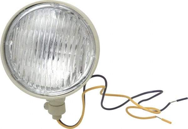 Mule - 1 Head, 6 VDC, Polycarbonate, Incandescent Remote Emergency Lighting Head - 9 Watt, Battery Not Included - Makers Industrial Supply