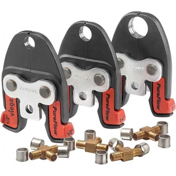 Ridgid - Presser Replacement Jaws Type: Pressing Jaws Jaw Size Range: 3/4" to 1-1/4" (Inch) - Makers Industrial Supply