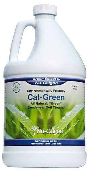 Nu-Calgon - 1 Gal HVAC Coil Cleaner - Alkaline Formula, Air Cooled Condenser Coils - Makers Industrial Supply