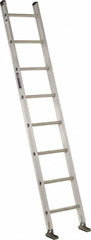 Louisville - 8' High, Type IA Rating, Aluminum Industrial Extension Ladder - Makers Industrial Supply