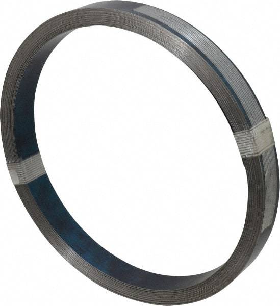 Value Collection - 1 Piece, 50 Ft. Long x 1 Inch Wide x 0.02 Inch Thick, Roll Shim Stock - Spring Steel - Makers Industrial Supply