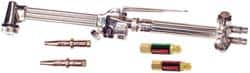 Miller-Smith - 8 Inch Cutting Capacity, Oxygen and Acetylene Torch Kit - Heavy Duty Combination Torch and Tip Kit - Exact Industrial Supply