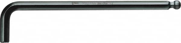 Wera - 3/32" Hex, Long Arm, Hex Key - 112mm OAL, Inch System of Measurement - Makers Industrial Supply