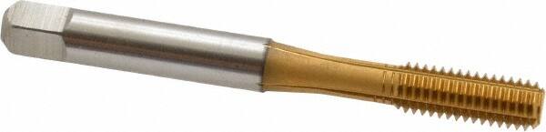 Accupro - M6x1.00 Metric Coarse D8 Thread Limit Bottoming Thread Forming Tap - Powdered Metal High Speed Steel, TiN Finish, 2-1/2" OAL - Makers Industrial Supply