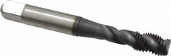 Accupro - 5/16-24 UNF 3 Flute 3B Modified Bottoming Spiral Flute Tap - Powdered Metal, TiCN Finish, 2-23/32" OAL, Right Hand Flute, Right Hand Thread, H3 - Makers Industrial Supply