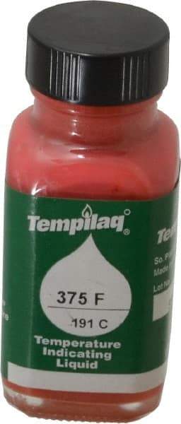 Tempil - 375°F Temp Indicating Liquid - 2 Ounce Container, 191°C - Makers Industrial Supply