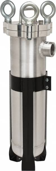 Pentair - 1-1/4 Inch, Aluminum, Bag Filter Housing - FNPT End Connection, 40 GPM Max Flow - Makers Industrial Supply
