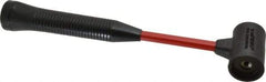 Proto - 1 Lb Head 1-1/2" Face Soft Face Hammer without Faces - 12-1/2" OAL, Fiberglass Handle - Makers Industrial Supply