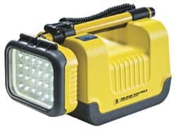 Pelican Products, Inc. - 12 Volt, 24 Watt, Electric, LED Portable Handheld Work Light - 13.78" Cord, 1 Head, 1,500 & 3,000 Lumens, 15-3/4" Long x 7.87" Wide x 9.06" High - Makers Industrial Supply