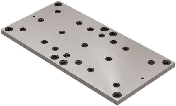 Jergens - 500mm Long x 1,000mm Wide Steel Fixture Plate - 30mm Plate Thickness - Makers Industrial Supply