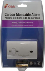 Kidde - CO Alarm - 85 dB Decibel Rating, AA Battery Included, Wall or Ceiling Mount, Electrochemical Sensor - Makers Industrial Supply