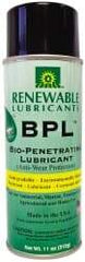 Renewable Lubricants - 11 oz Aerosol Thin Oily Film Penetrant/Lubricant - -22°F to 295°F - Makers Industrial Supply